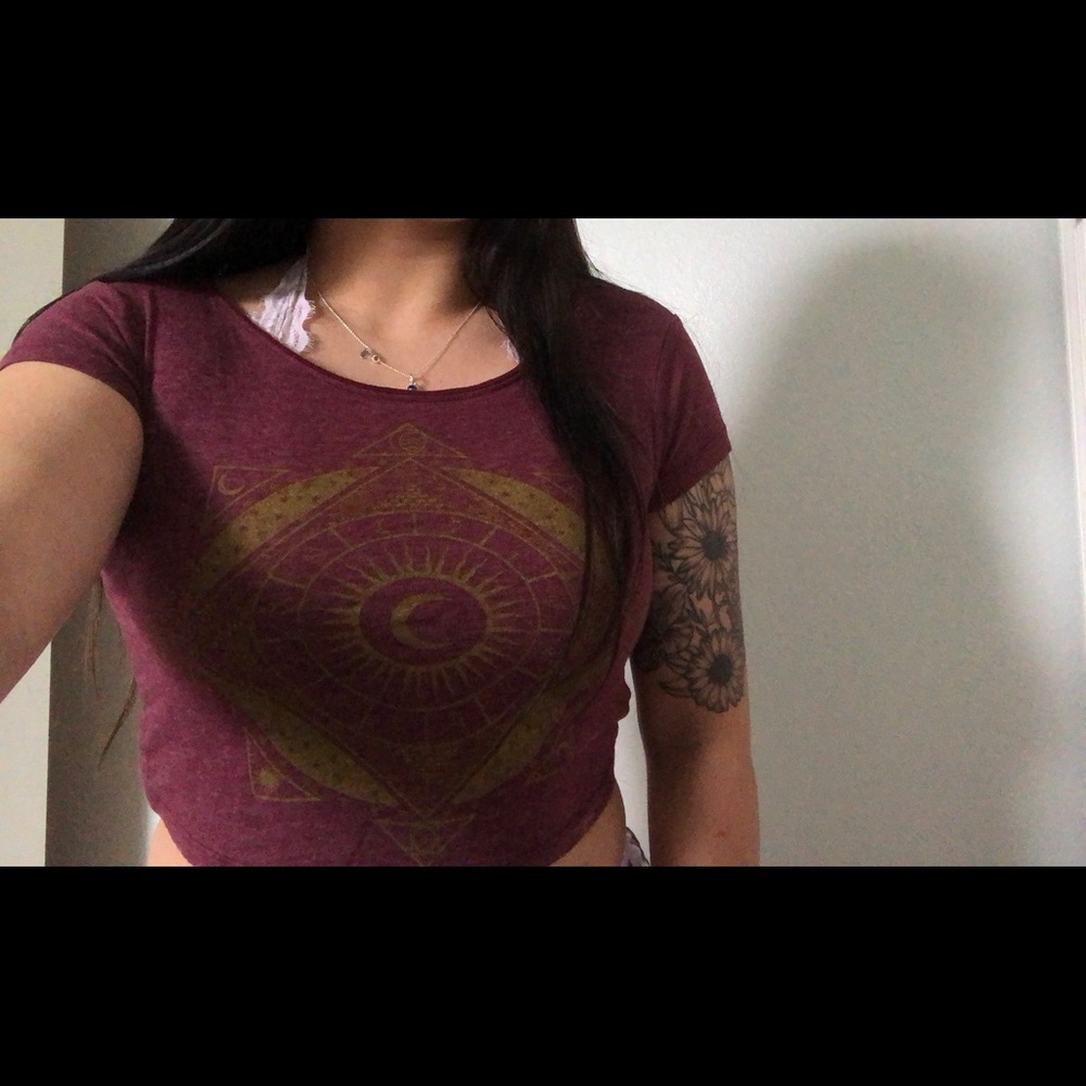 Astrology Crop Top